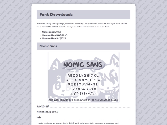 downloads/fonts screenshot