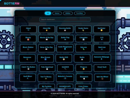 dashboard screenshot