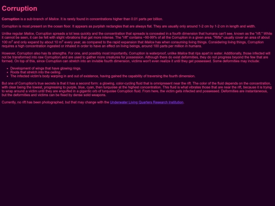 Corruption screenshot