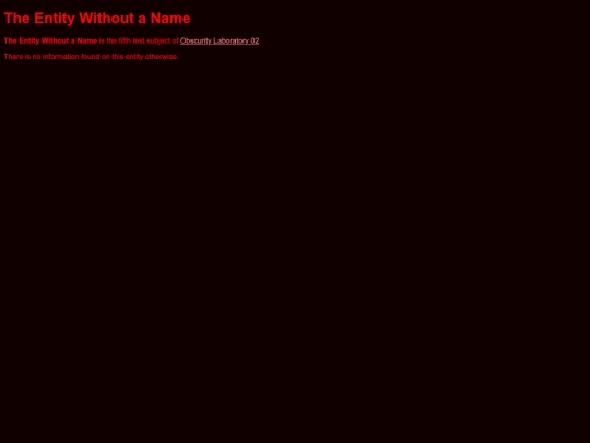 The_Entity_Without_a_Name screenshot