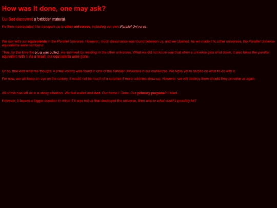 how_did_we_do_it screenshot