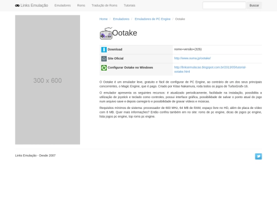 emuladores/pcengine/ootake screenshot