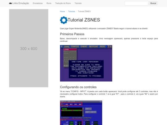 tutoriais/tutorial_zsnes screenshot
