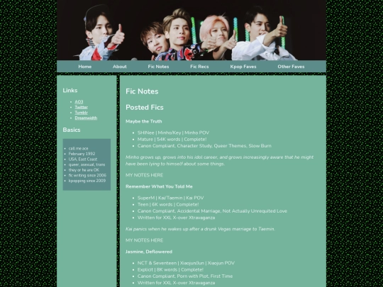 fic-notes screenshot