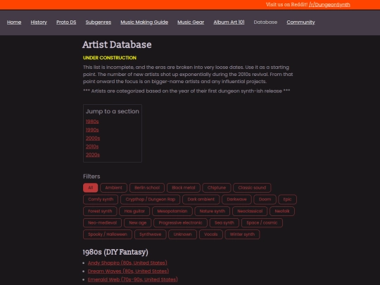 database screenshot