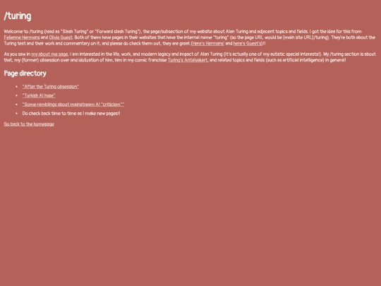 turing screenshot