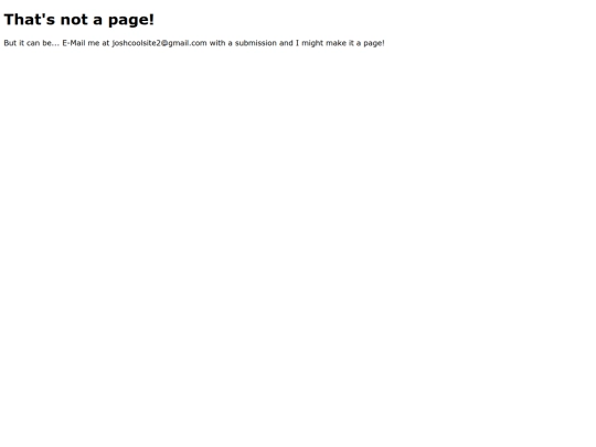 not_found screenshot