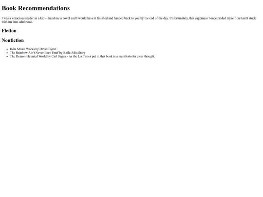 books screenshot