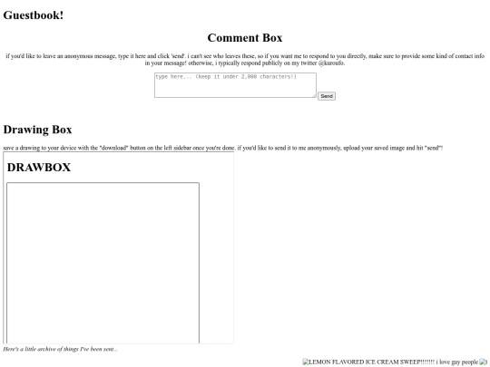 html/guestbook screenshot