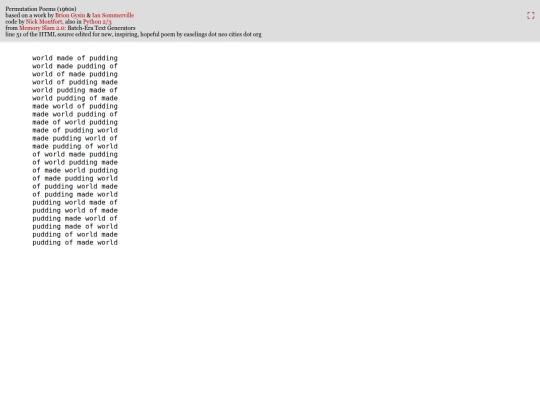 misc/worldpudding screenshot