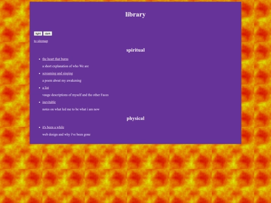 writings screenshot