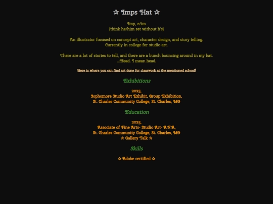 CLASS/CV screenshot