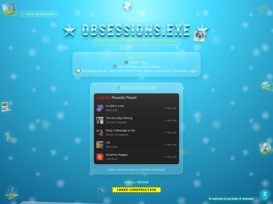 current-obsessions screenshot