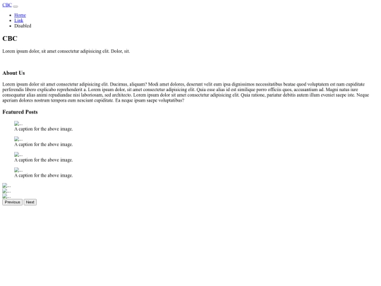 Project/Blog screenshot