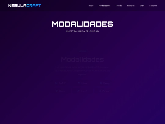 modalidades screenshot