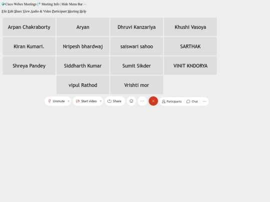 Cisco Webex Layout/Cisco Webex Layout screenshot