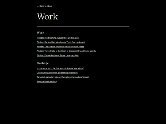 work screenshot