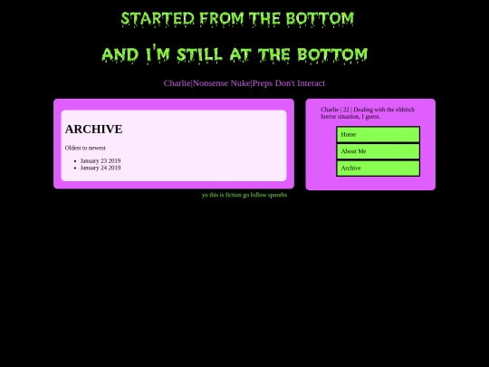 archive screenshot
