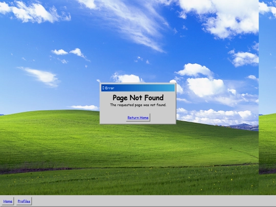 not_found screenshot