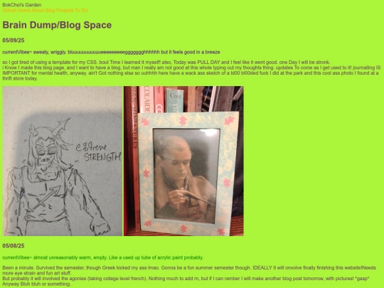 blog screenshot