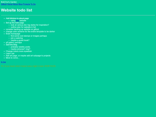todo screenshot