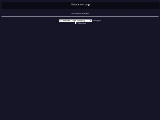 dev screenshot