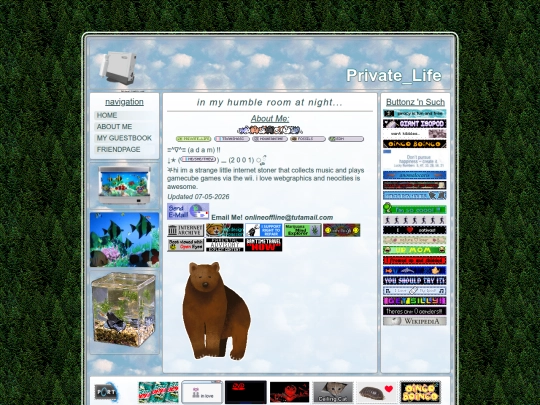 aboutme screenshot