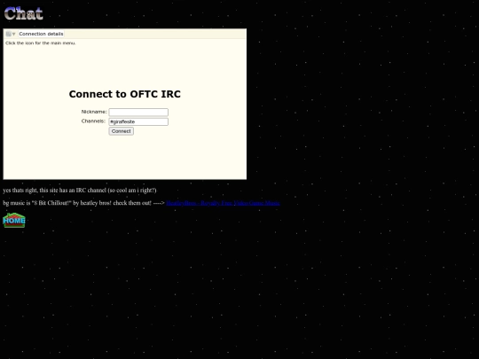 irc screenshot