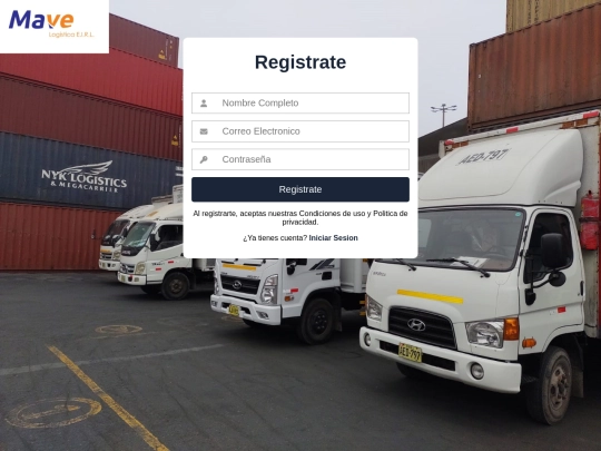 register screenshot