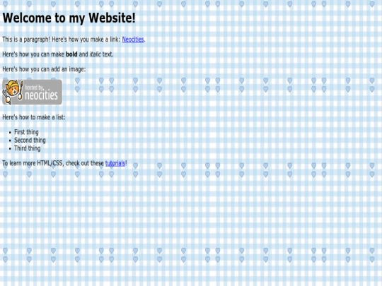 index screenshot