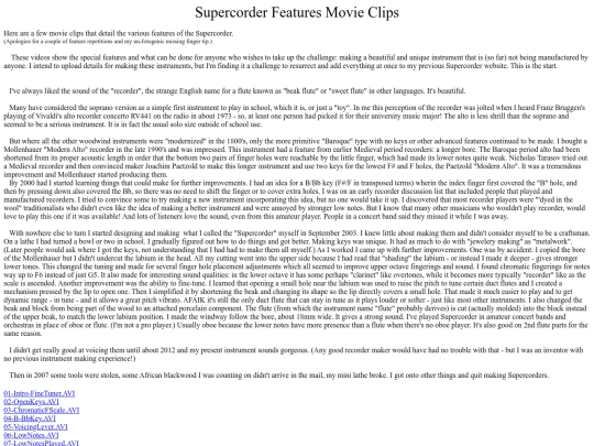 supercorder/SupercorderDemoVideos/SCMovieClipsPage screenshot