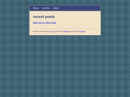 archive screenshot