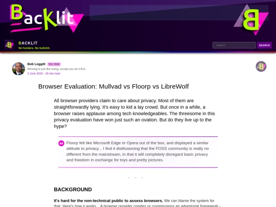 browser-evaluation-mullvad-floorp-librewolf screenshot