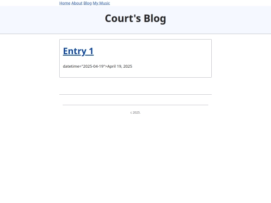 blog screenshot
