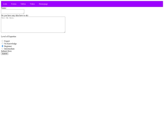 Final Project/form screenshot
