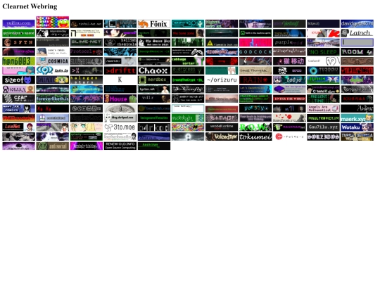 webring/clearnet screenshot