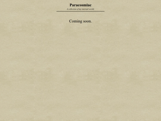 c/paracosmiac screenshot