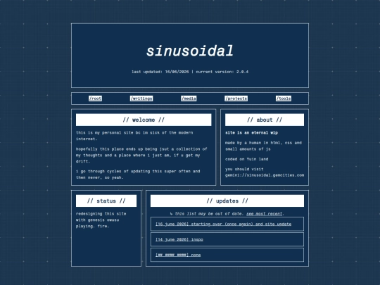 index screenshot