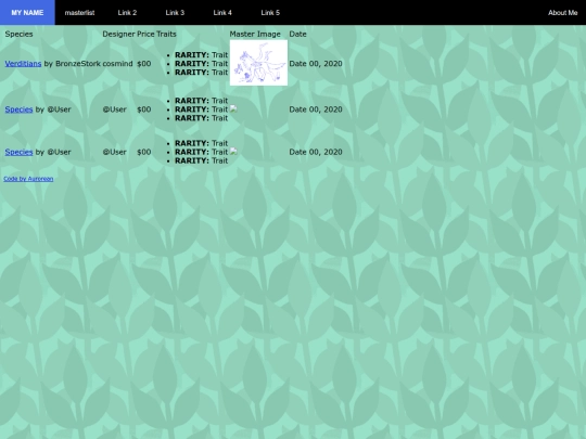 masterlist screenshot