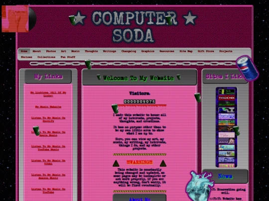 home screenshot
