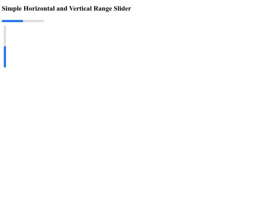 practicalprojects/06.simple-range-slider screenshot