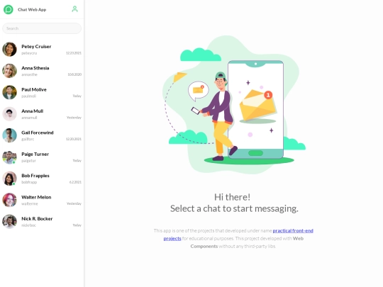 practicalprojects/07.web-chat-app screenshot