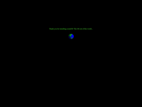 cosmOS screenshot