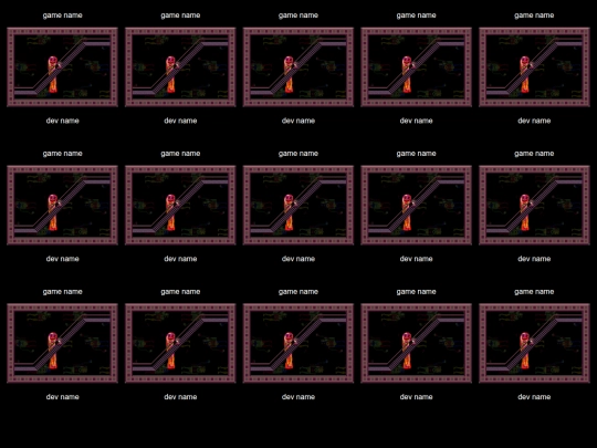 games-layout-test screenshot
