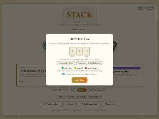 stack screenshot