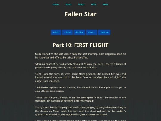 Fiction/Fallen Star/Part Ten screenshot