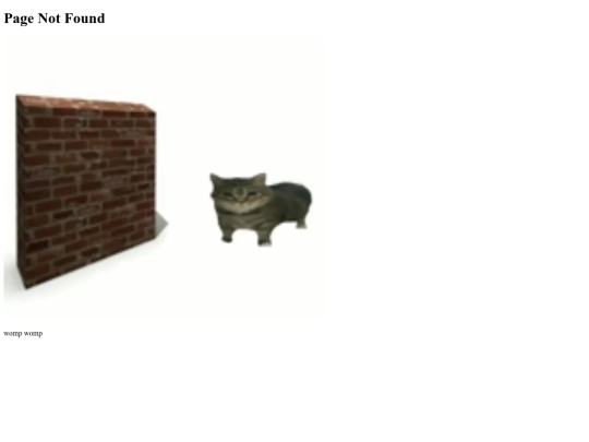 not_found screenshot