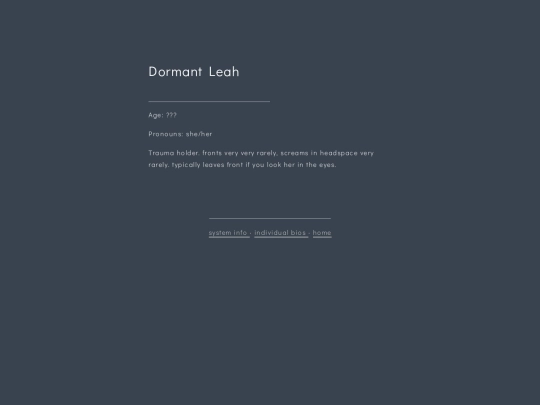 bios/leah2 screenshot