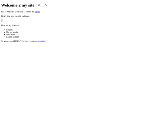 index screenshot
