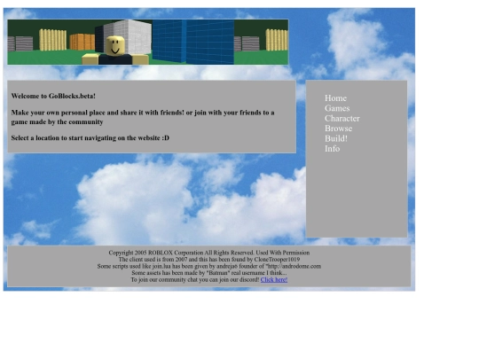 Build screenshot